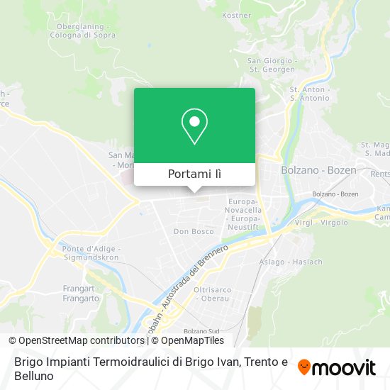 Mappa Brigo Impianti Termoidraulici di Brigo Ivan