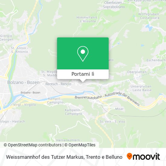 Mappa Weissmannhof des Tutzer Markus
