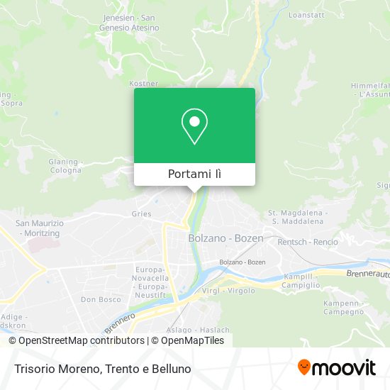 Mappa Trisorio Moreno