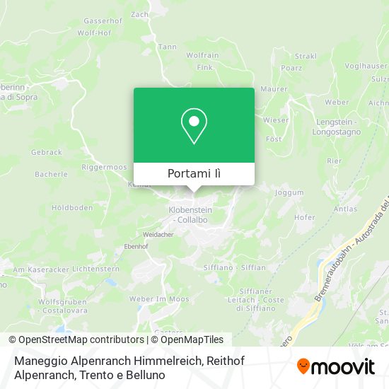Mappa Maneggio Alpenranch Himmelreich, Reithof Alpenranch