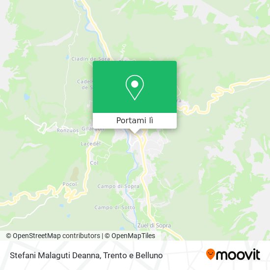 Mappa Stefani Malaguti Deanna