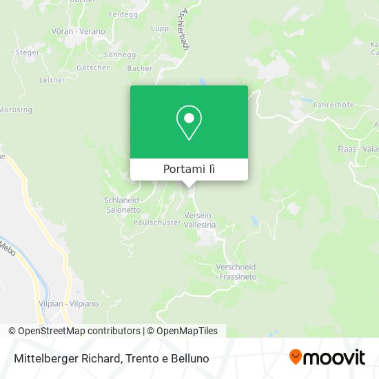 Mappa Mittelberger Richard