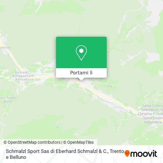 Mappa Schmalzl Sport Sas di Eberhard Schmalzl & C.
