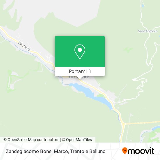 Mappa Zandegiacomo Bonel Marco