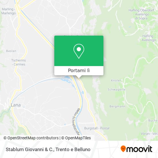 Mappa Stablum Giovanni & C.