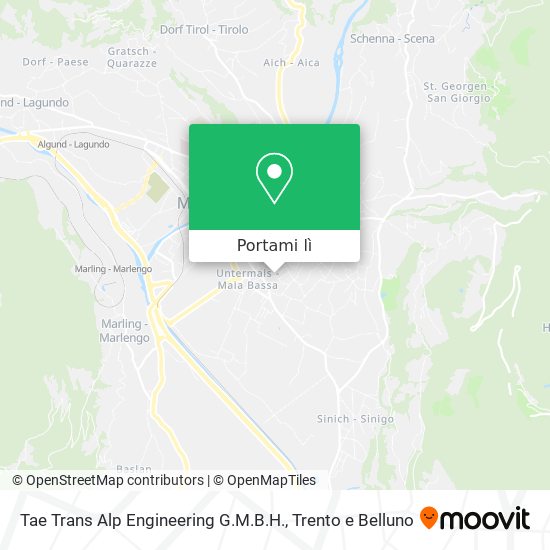 Mappa Tae Trans Alp Engineering G.M.B.H.