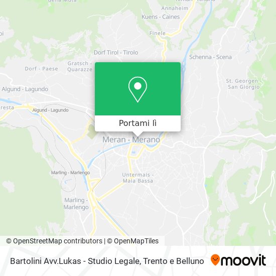 Mappa Bartolini Avv.Lukas - Studio Legale