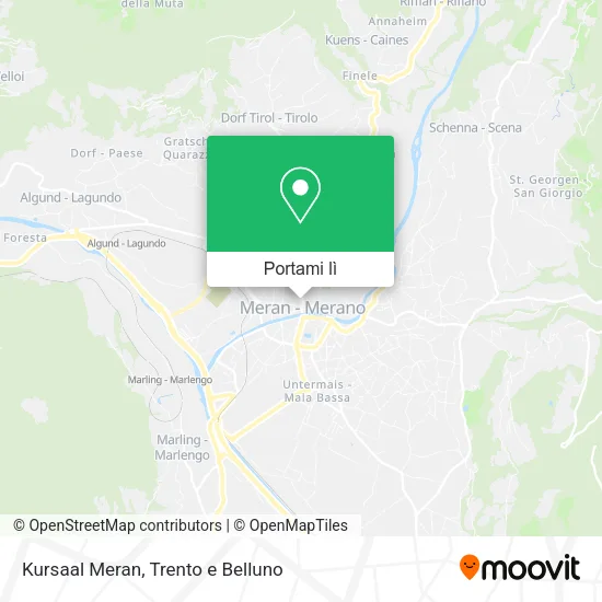Mappa Kursaal Meran
