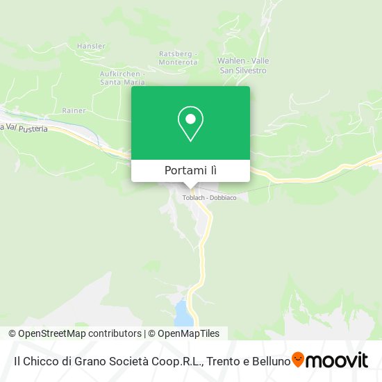 Mappa Il Chicco di Grano Società Coop.R.L.