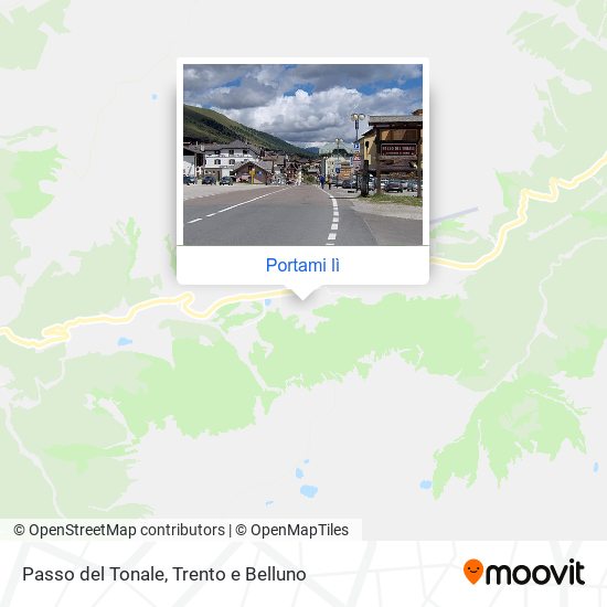 Mappa Passo del Tonale