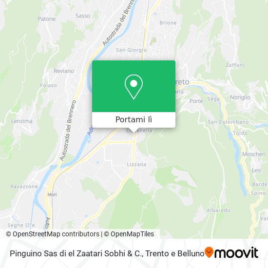 Mappa Pinguino Sas di el Zaatari Sobhi & C.