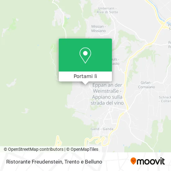 Mappa Ristorante Freudenstein
