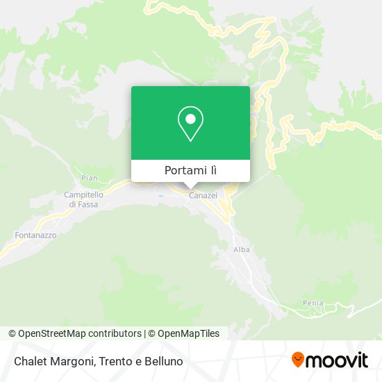 Mappa Chalet Margoni