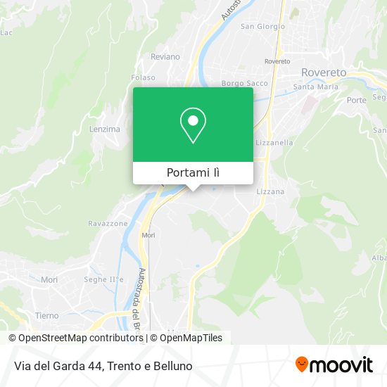 Mappa Via del Garda 44