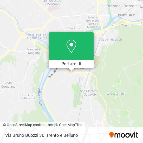 Mappa Via Bruno Buozzi 30