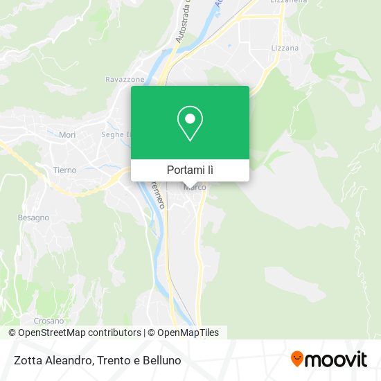 Mappa Zotta Aleandro