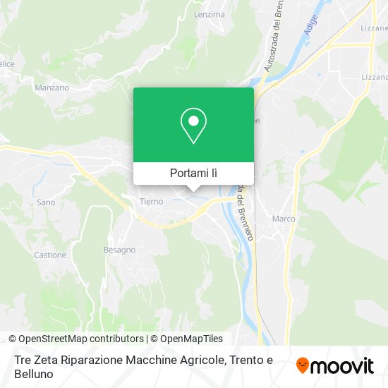 Mappa Tre Zeta Riparazione Macchine Agricole