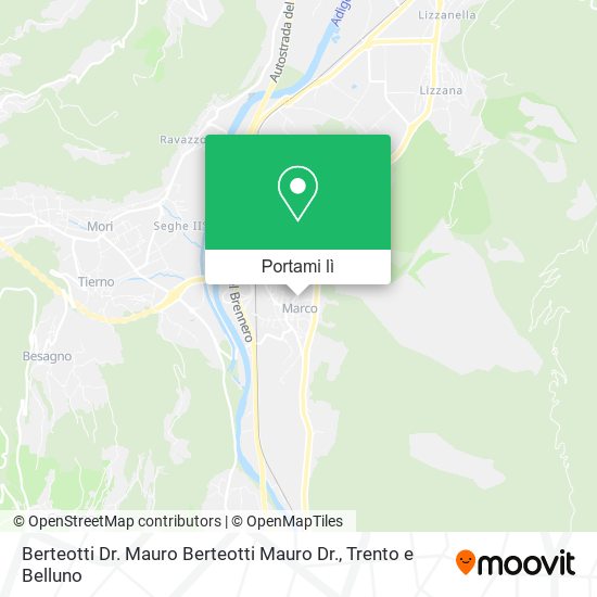 Mappa Berteotti Dr. Mauro Berteotti Mauro Dr.