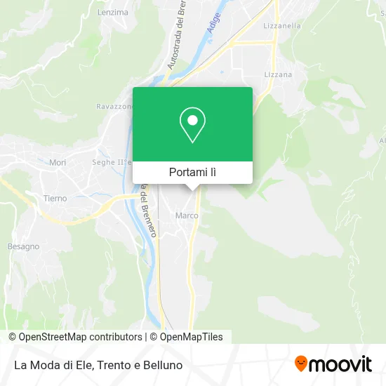 Mappa La Moda di Ele