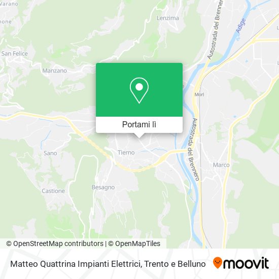Mappa Matteo Quattrina Impianti Elettrici