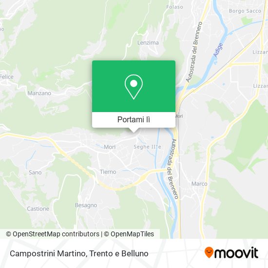 Mappa Campostrini Martino