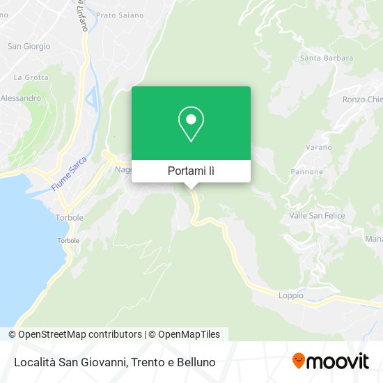 Mappa Località San Giovanni