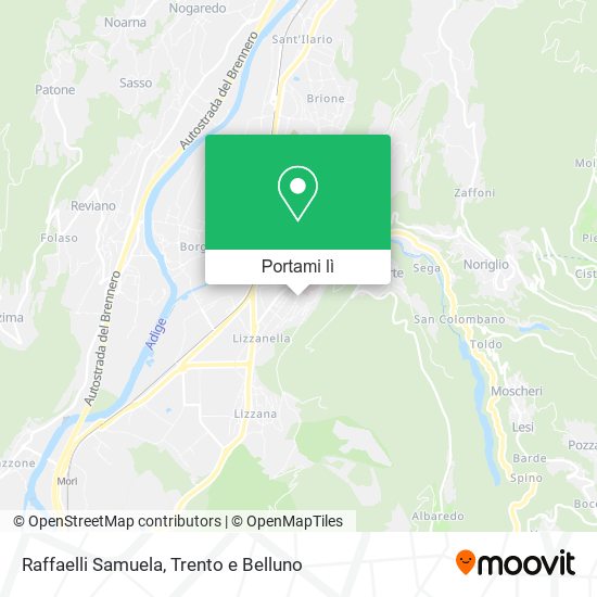 Mappa Raffaelli Samuela