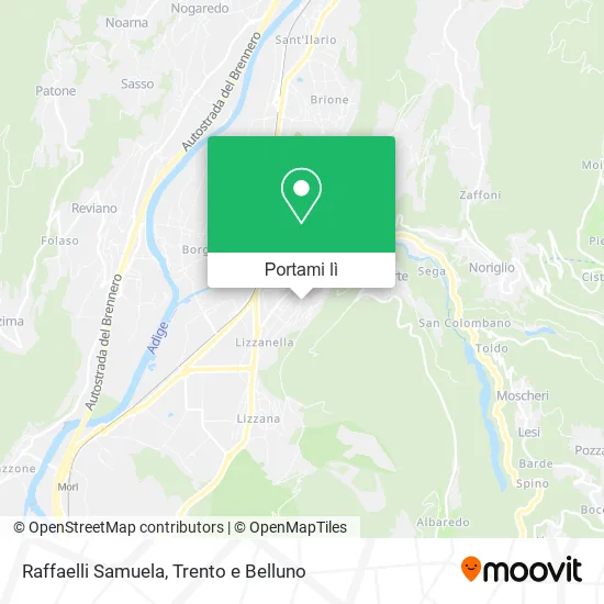 Mappa Raffaelli Samuela