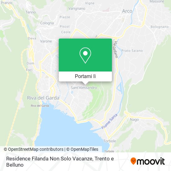 Mappa Residence Filanda Non Solo Vacanze