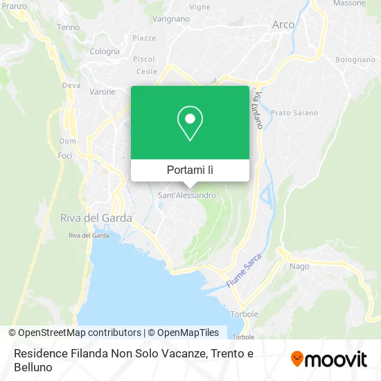 Mappa Residence Filanda Non Solo Vacanze