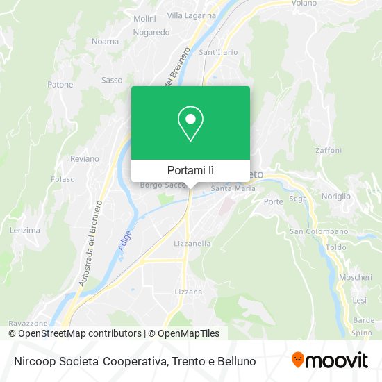 Mappa Nircoop Societa' Cooperativa