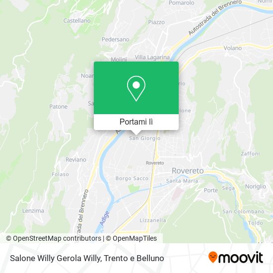 Mappa Salone Willy Gerola Willy