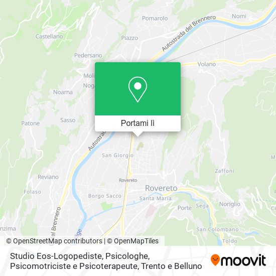 Mappa Studio Eos-Logopediste, Psicologhe, Psicomotriciste e Psicoterapeute