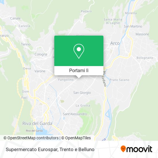 Mappa Supermercato Eurospar