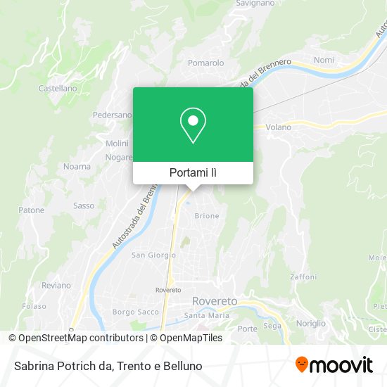 Mappa Sabrina Potrich da