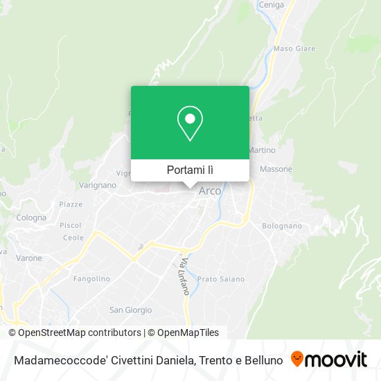 Mappa Madamecoccode' Civettini Daniela