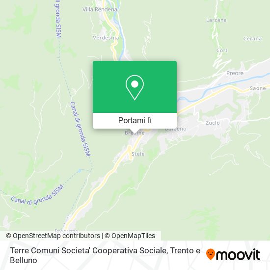 Mappa Terre Comuni Societa' Cooperativa Sociale