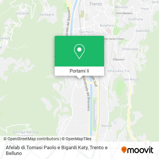 Mappa Afelab di Tomasi Paolo e Bigardi Katy