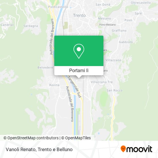 Mappa Vanoli Renato