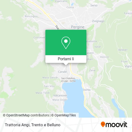 Mappa Trattoria Angi