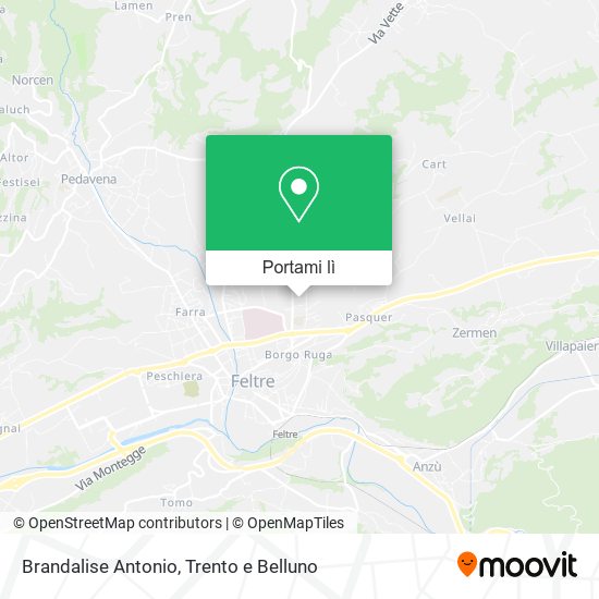 Mappa Brandalise Antonio