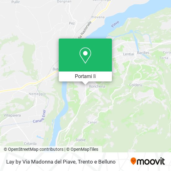 Mappa Lay by Via Madonna del Piave