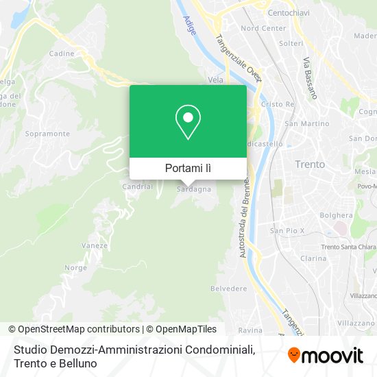 Mappa Studio Demozzi-Amministrazioni Condominiali