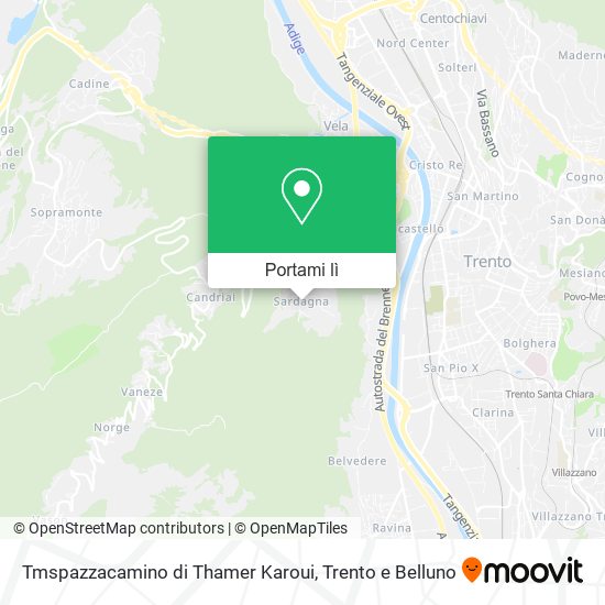 Mappa Tmspazzacamino di Thamer Karoui