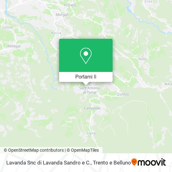 Mappa Lavanda Snc di Lavanda Sandro e C.