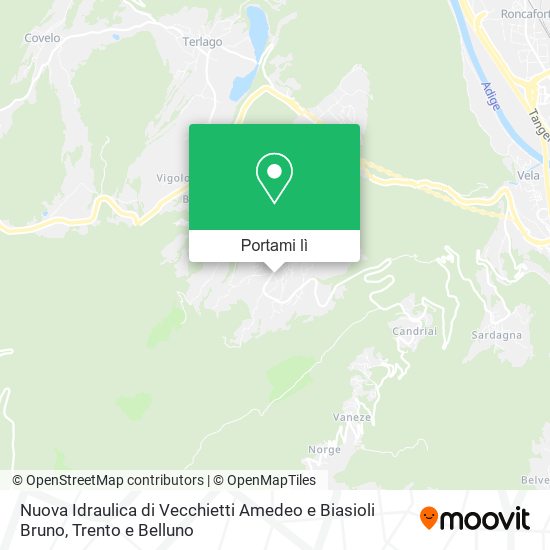 Mappa Nuova Idraulica di Vecchietti Amedeo e Biasioli Bruno