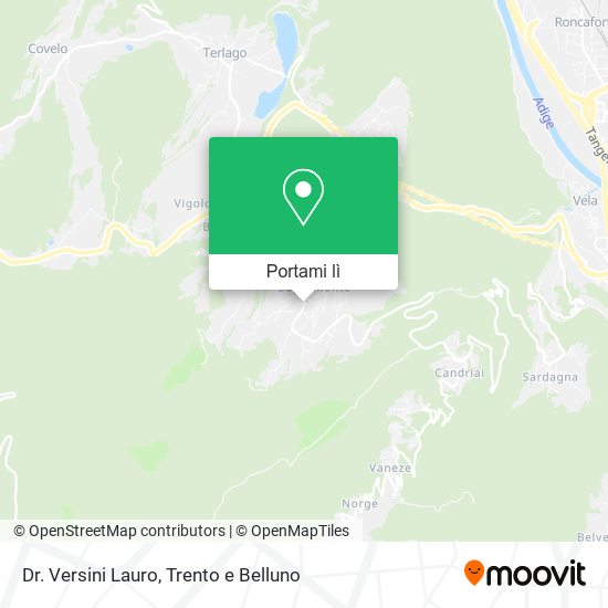 Mappa Dr. Versini Lauro