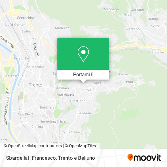 Mappa Sbardellati Francesco