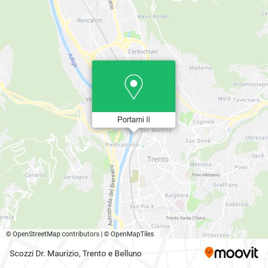 Mappa Scozzi Dr. Maurizio