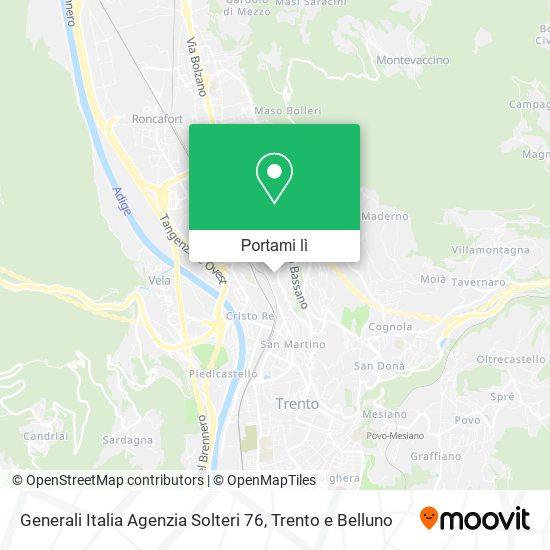 Mappa Generali Italia Agenzia Solteri 76